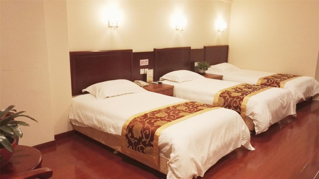 GreenTree Inn Beijing Changyang Town Jiazhou Shuijun Express Hotel Fangshan Buitenkant foto